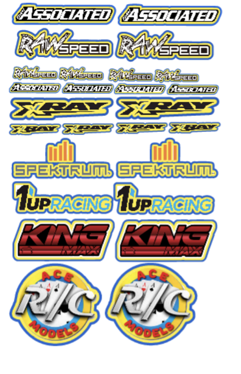 custom printed sponsorship decals